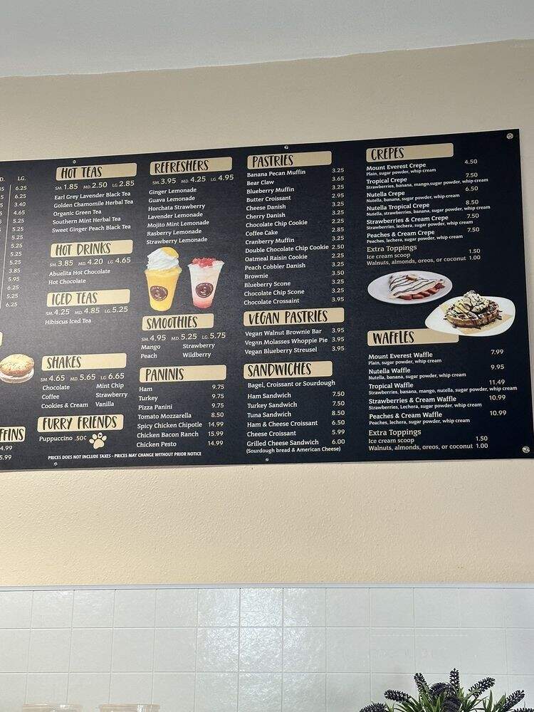 Coffee and Chisme - South Gate, CA menu_pic