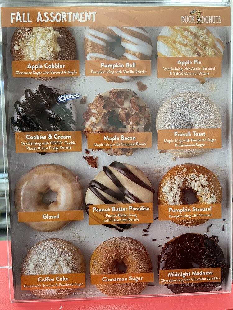 Duck Donuts - West Springfield, VA menu_pic