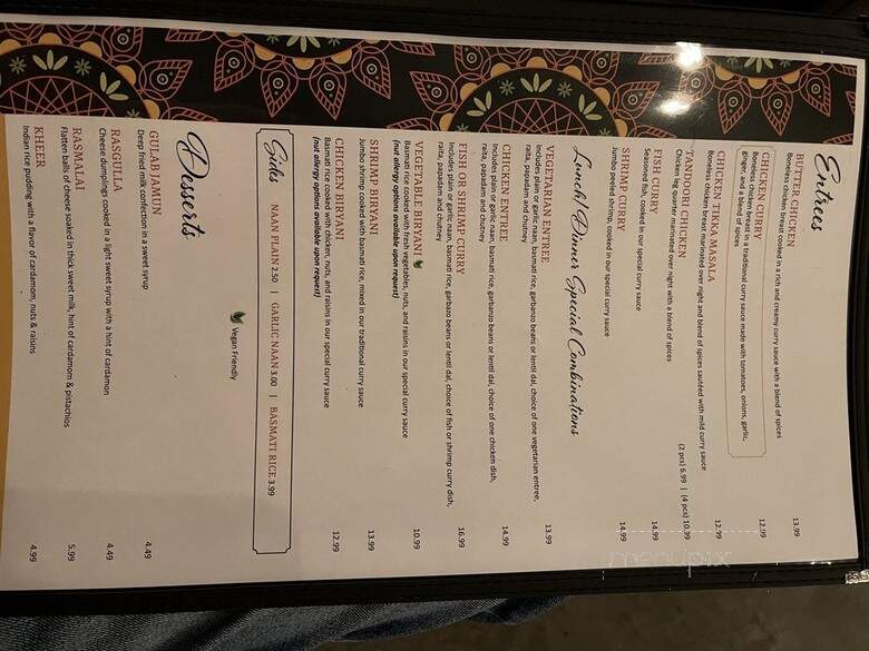 A1 Cuisine - Ojai, CA menu_pic