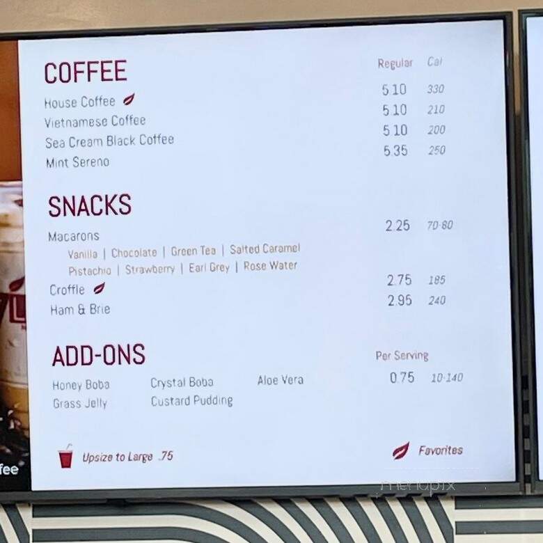 7 Leaves Cafe - Montebello, CA menu_pic