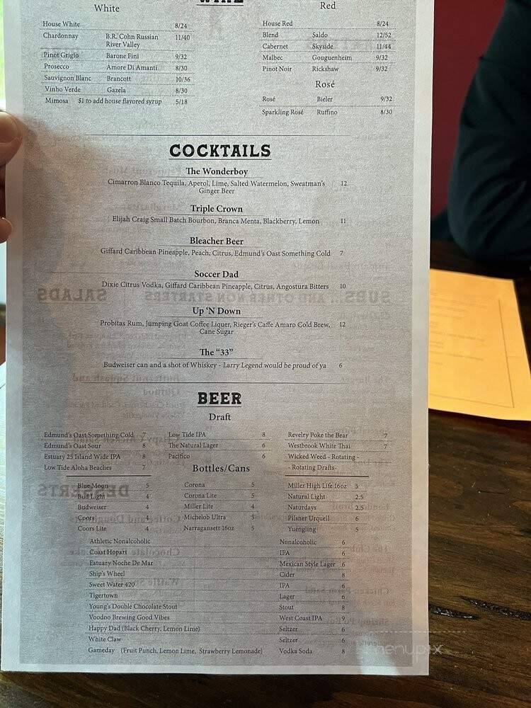 The Natural - Johns Island, SC menu_pic