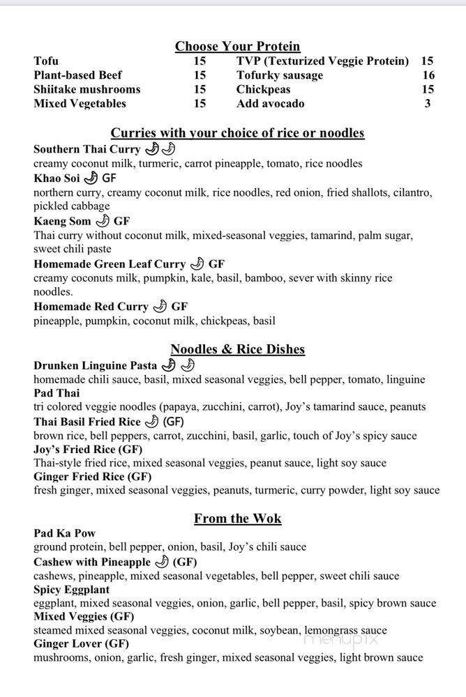 Go Vegan Cuisine - New York, NY menu_pic