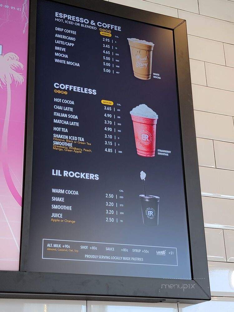 Black Rock Coffee Bar - Chandler, AZ menu_pic