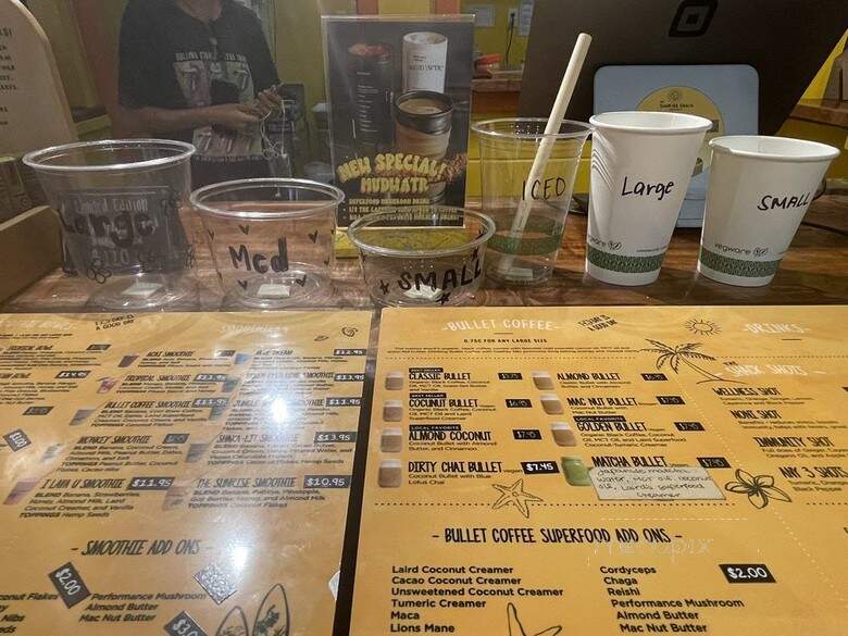 The Sunrise Shack - Honolulu, HI menu_pic