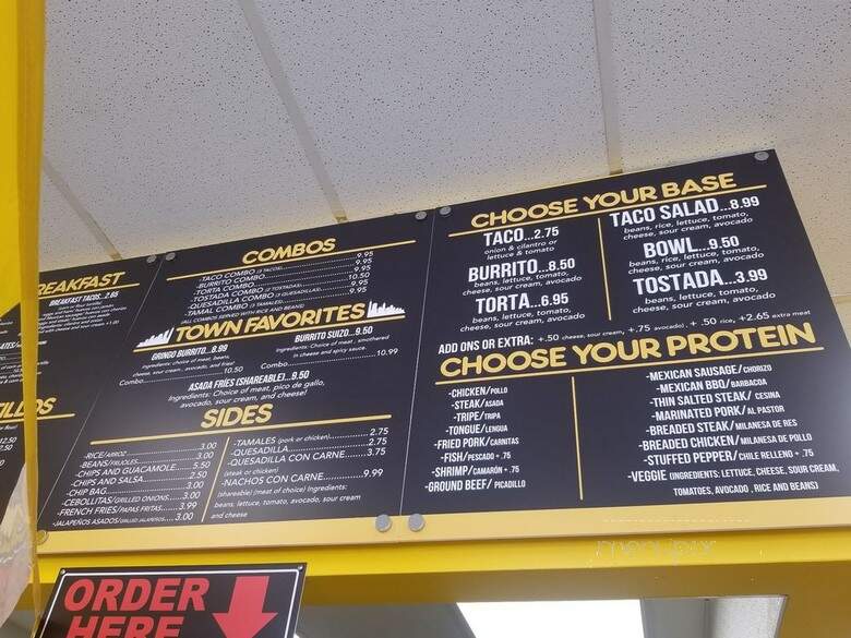 Taco Town - Arlington Heights, IL menu_pic