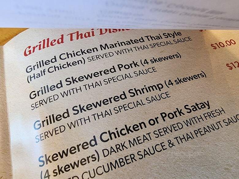 Taste of Thai on Blvd - Virginia Beach, VA menu_pic