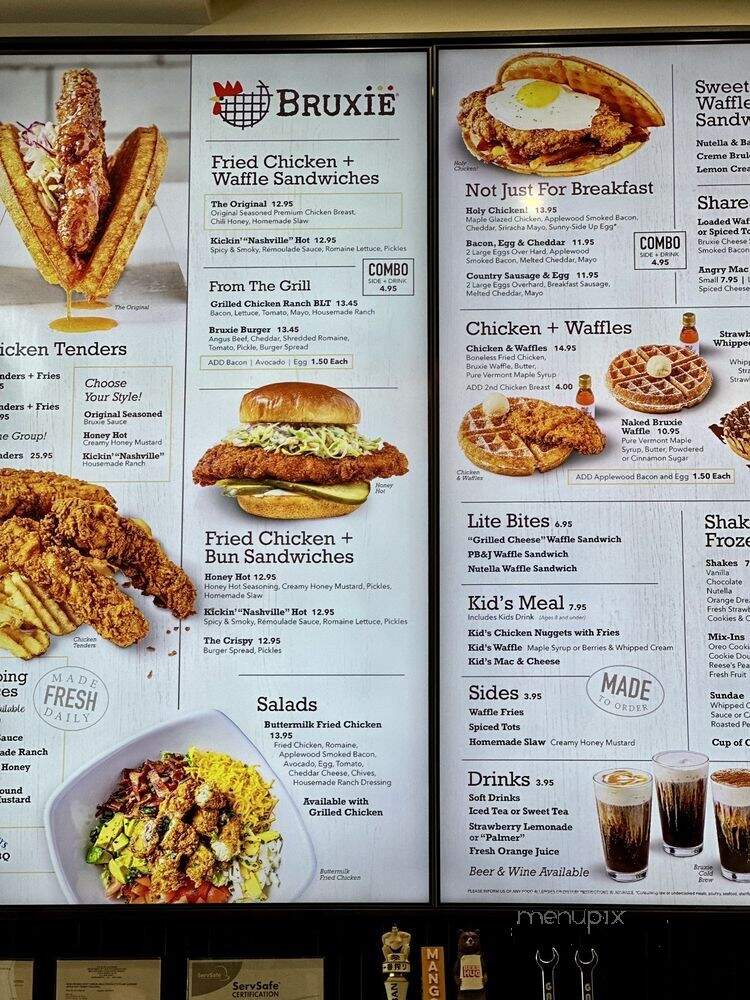 Bruxie - Costa Mesa, CA menu_pic