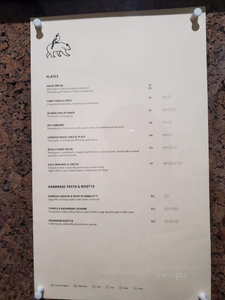 Donna Jean - Los Angeles, CA menu_pic