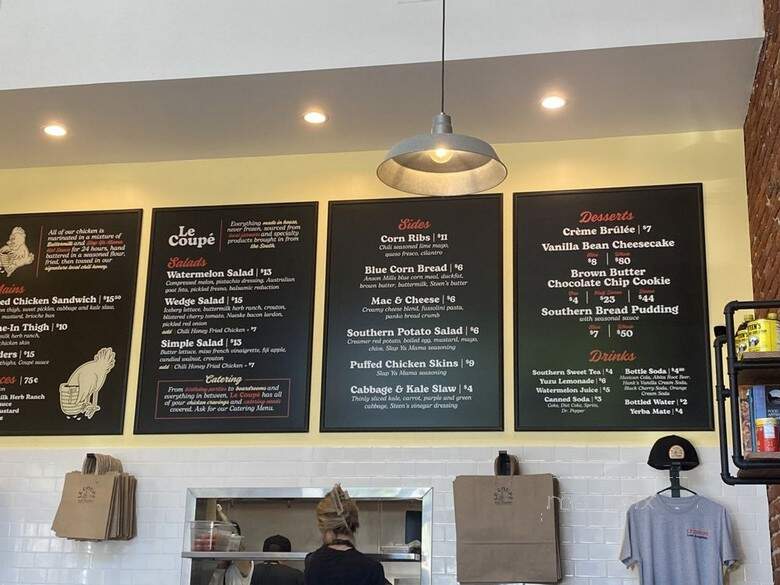 Le Coupe - Los Angeles, CA menu_pic