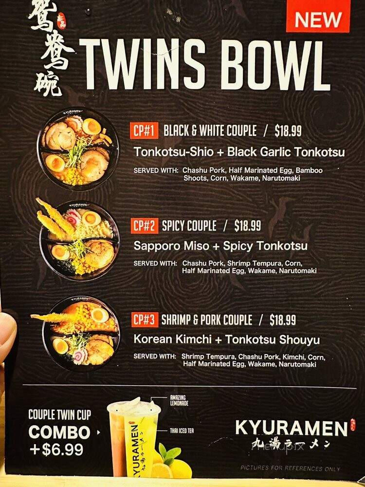 Kyuramen - Eagan, MN menu_pic