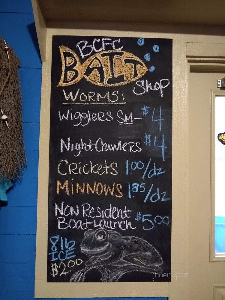 Bull Creek Fish Camp - Bunnell, FL menu_pic