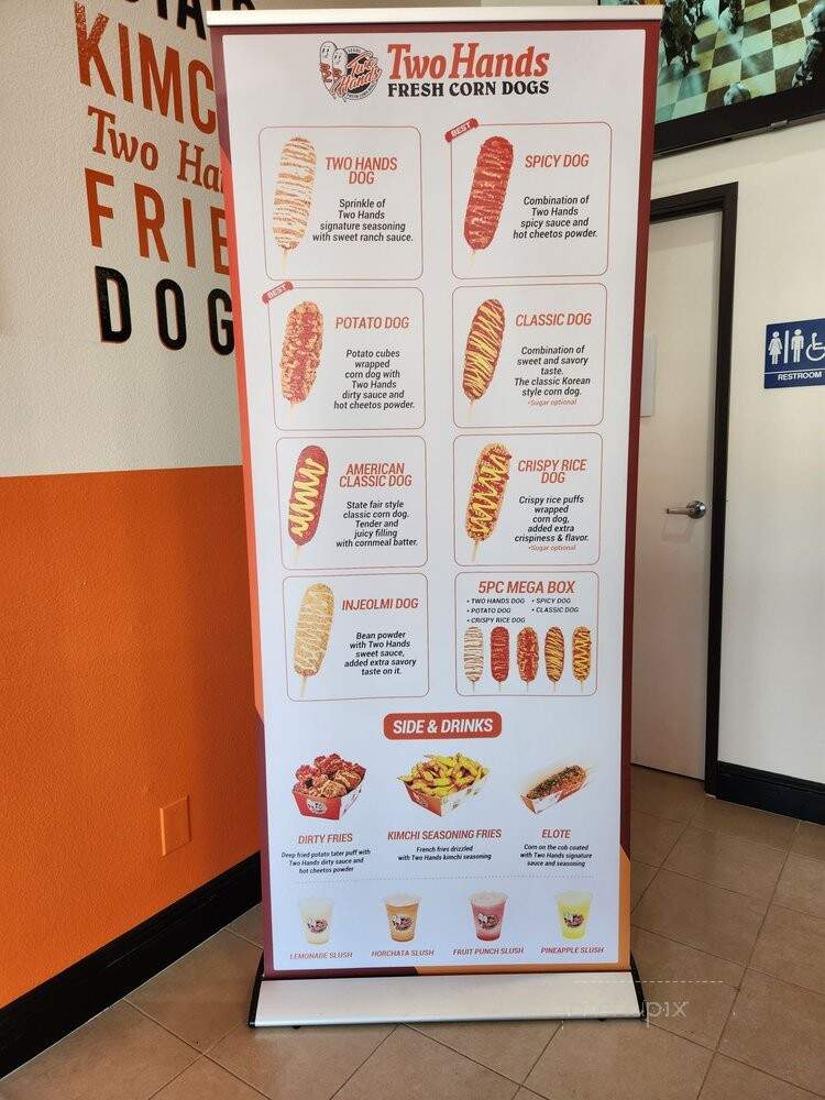 Two Hands Corn Dogs - Garden Grove, CA menu_pic