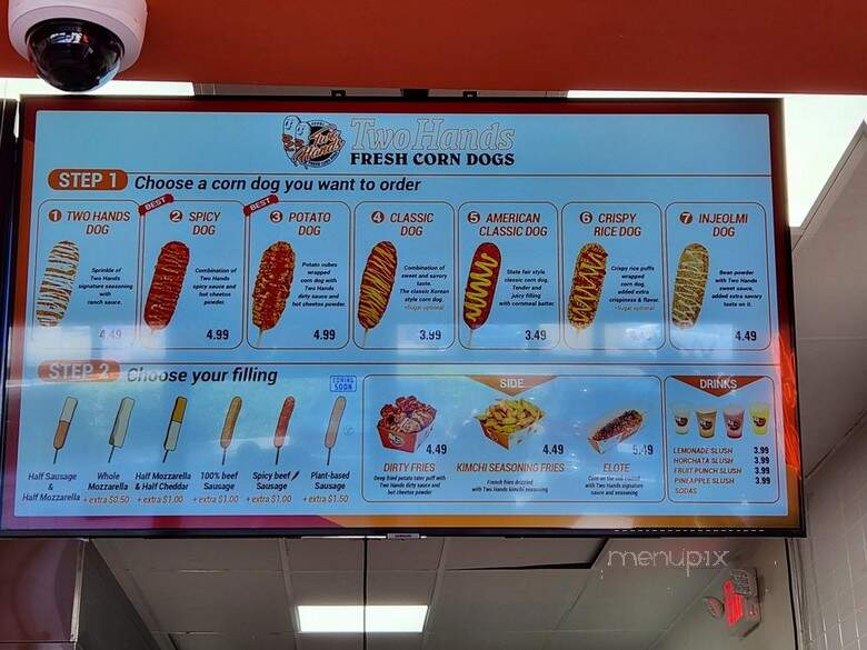 Two Hands Corn Dogs - Garden Grove, CA menu_pic