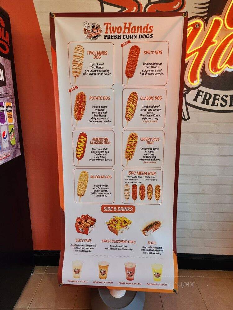 Two Hands Corn Dogs - Garden Grove, CA menu_pic