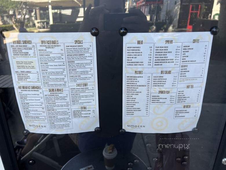 Modern Bread and Bagel - Los Angeles, CA menu_pic