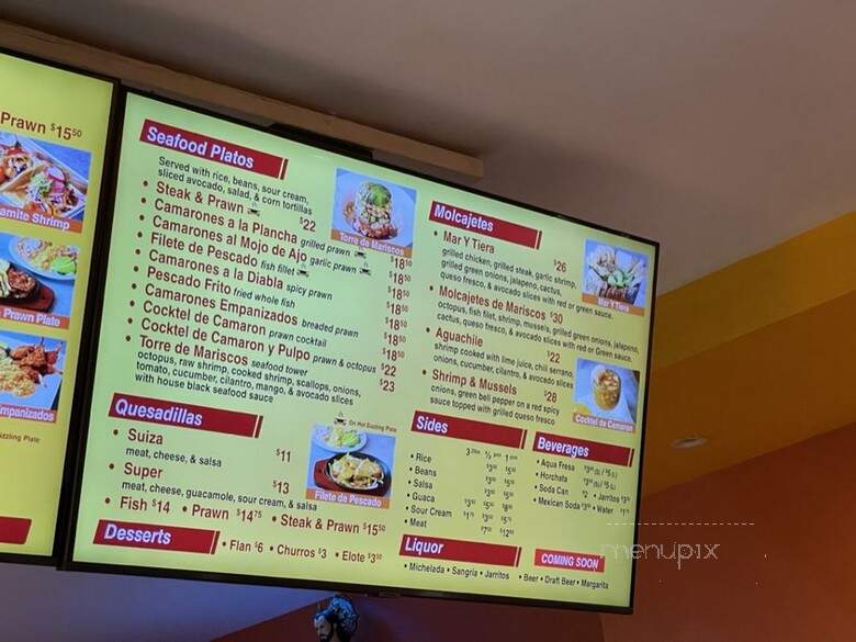 El Rancho Grande - San Francisco, CA menu_pic