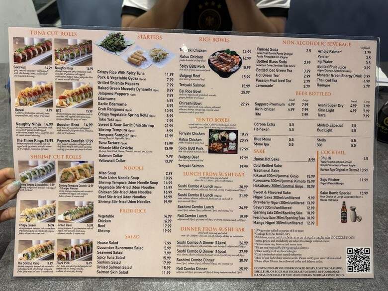 Roll Call - Los Angeles, CA menu_pic