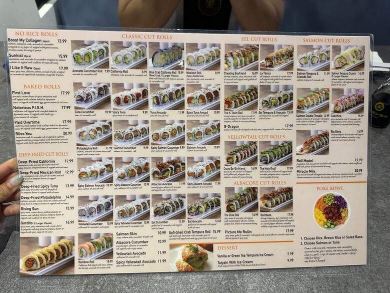 Roll Call - Los Angeles, CA menu_pic