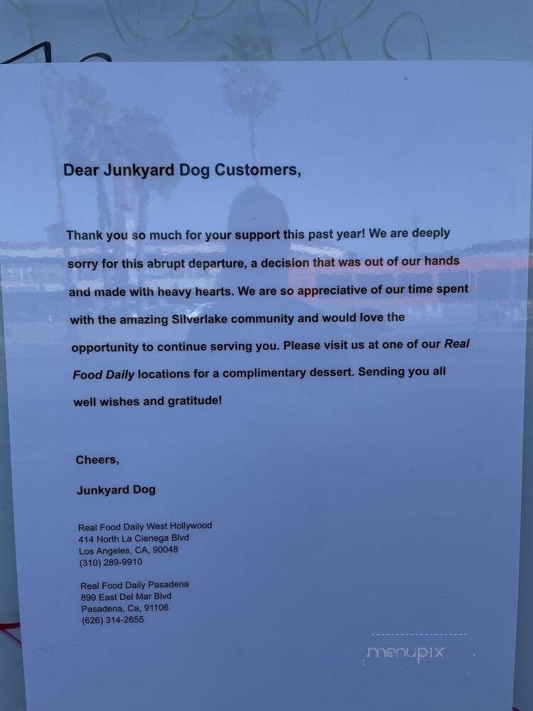 Junkyard Dog - Los Angeles, CA
