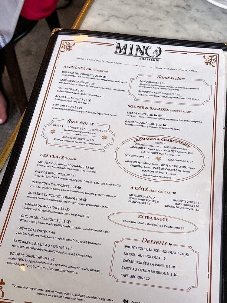 Mino Brasserie - New York, NY