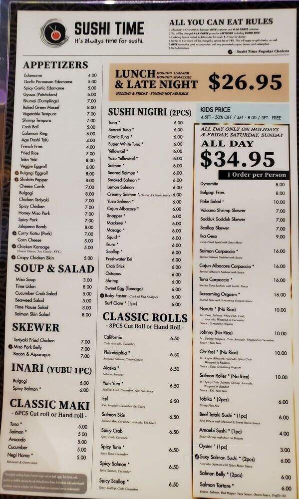 Sushi Time - Las Vegas, NV