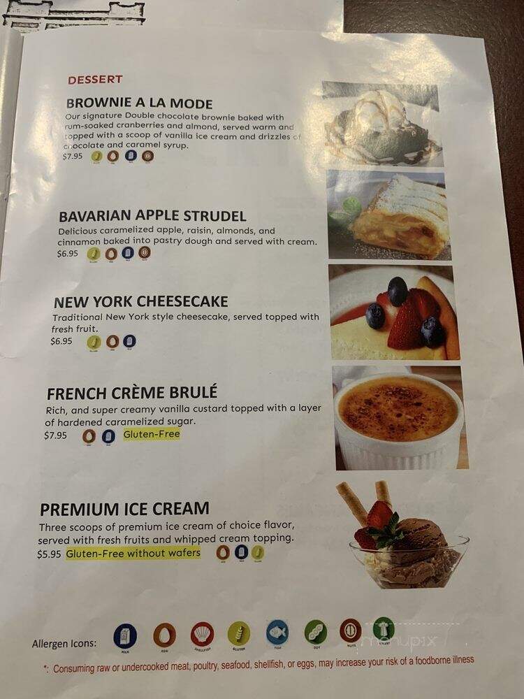 212 Station Restaurant and Bar - Bird Island, MN menu_pic