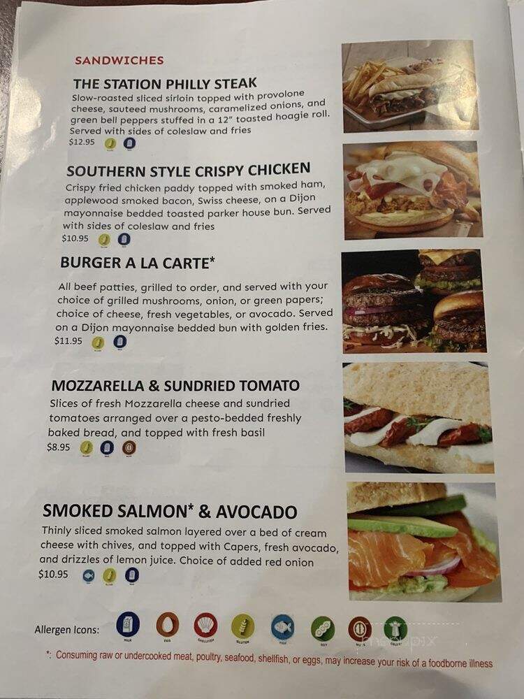 212 Station Restaurant and Bar - Bird Island, MN menu_pic