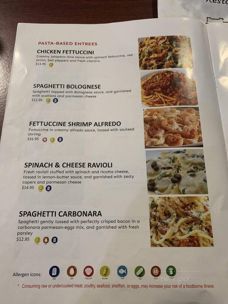 212 Station Restaurant and Bar - Bird Island, MN menu_pic