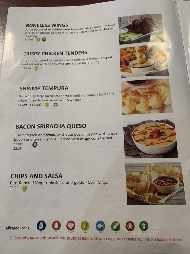 212 Station Restaurant and Bar - Bird Island, MN menu_pic