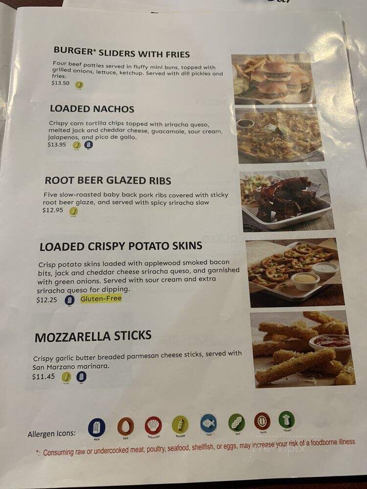 212 Station Restaurant and Bar - Bird Island, MN menu_pic