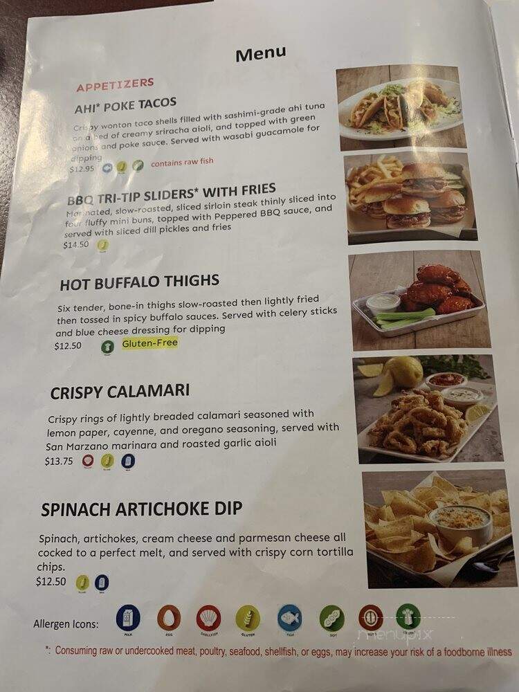 212 Station Restaurant and Bar - Bird Island, MN menu_pic