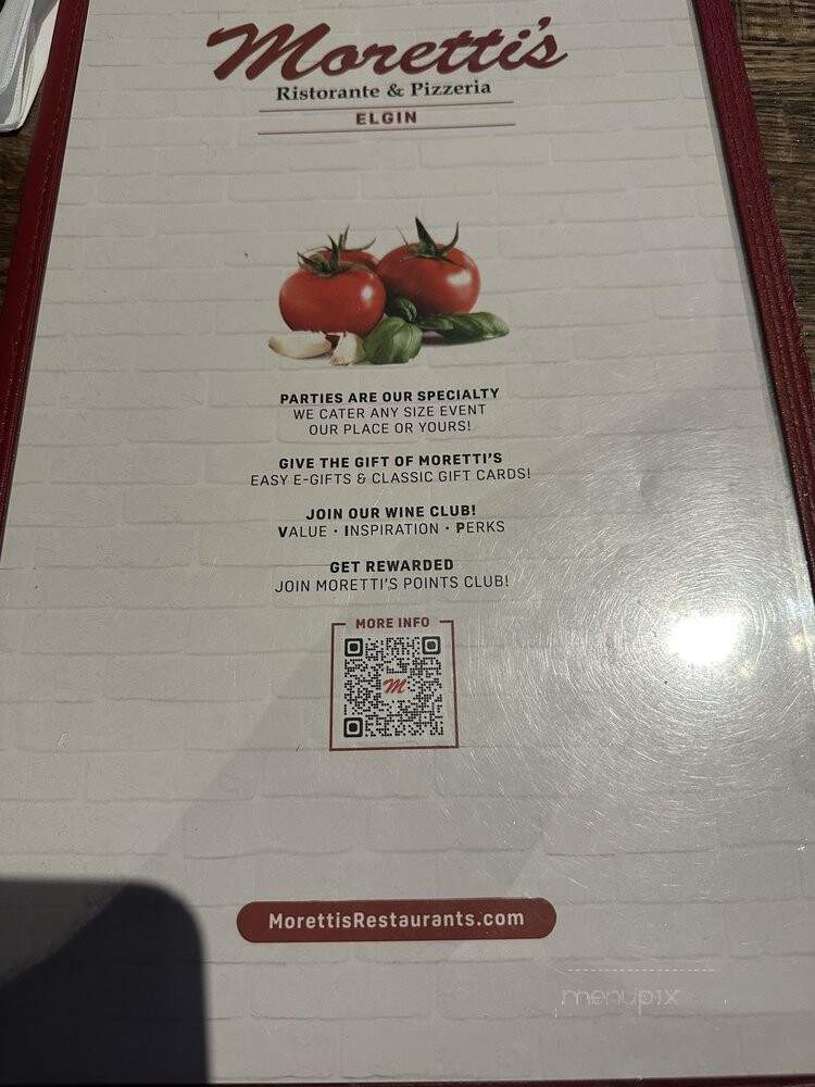 Moretti's Elgin - Elgin, IL menu_pic