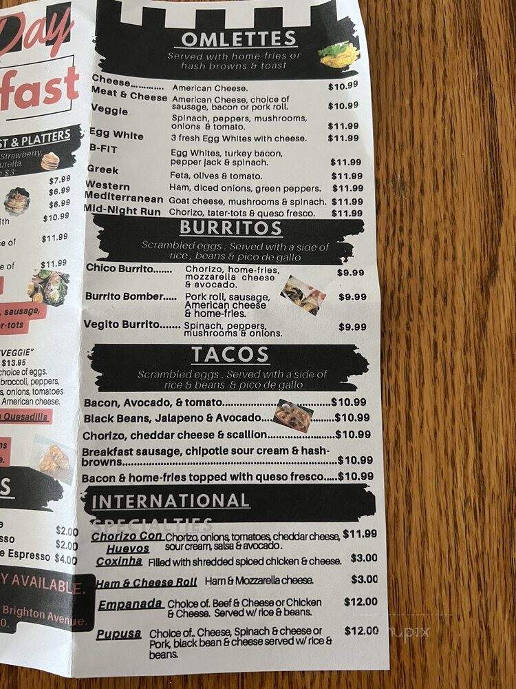 GiGi's NY Style Pizza & Restaurant - Long Branch, NJ menu_pic