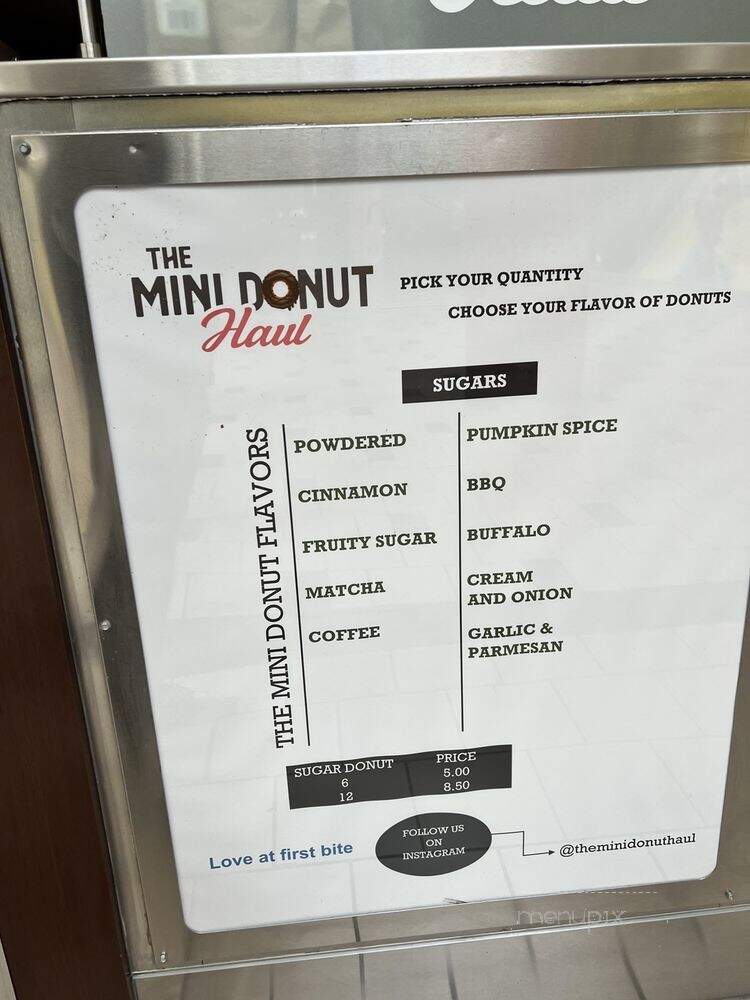 The Mini Donut Haul - West Covina, CA menu_pic