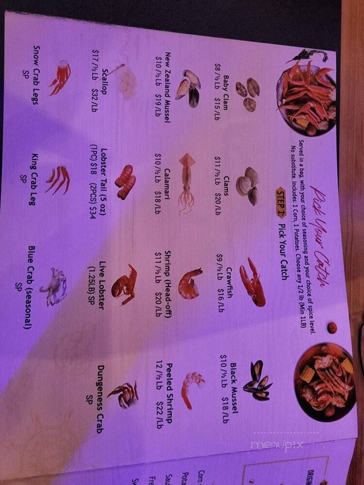The Monster Crab - New York, NY menu_pic