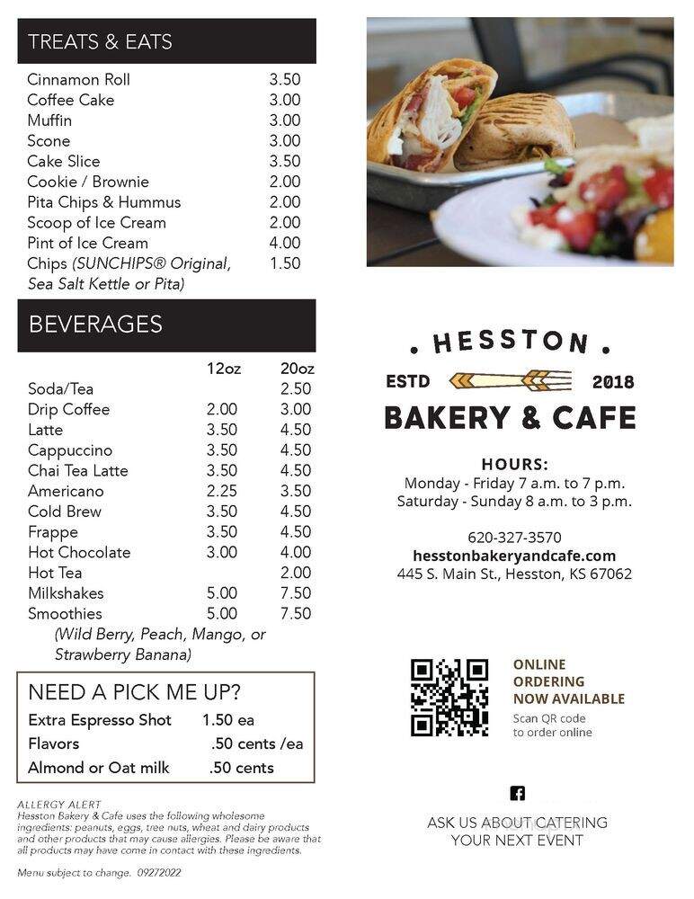 Hesston Bakery & Cafe - Hesston, KS