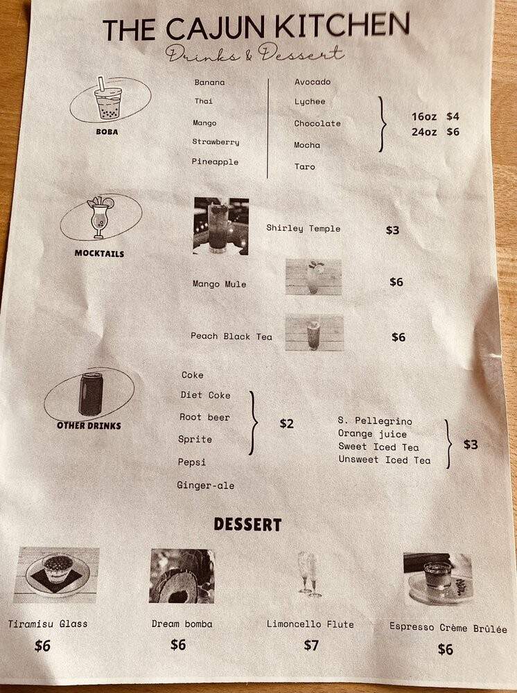 The Cajun Kitchen - Brockton, MA menu_pic