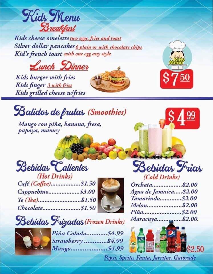 La Nueva Jerusalem - Smyrna, TN menu_pic