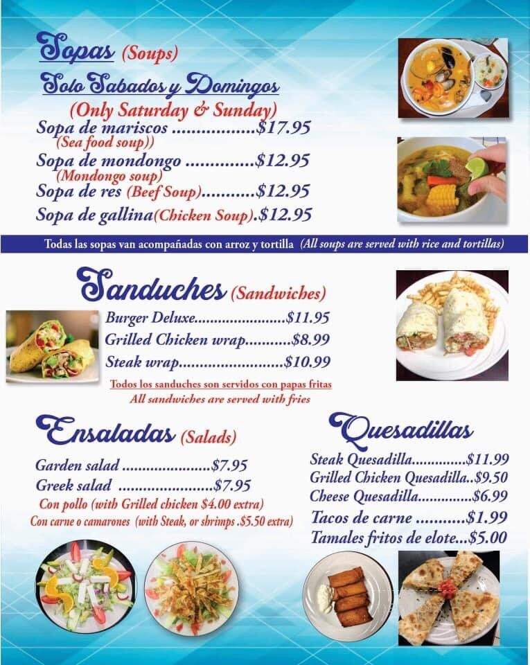 La Nueva Jerusalem - Smyrna, TN menu_pic