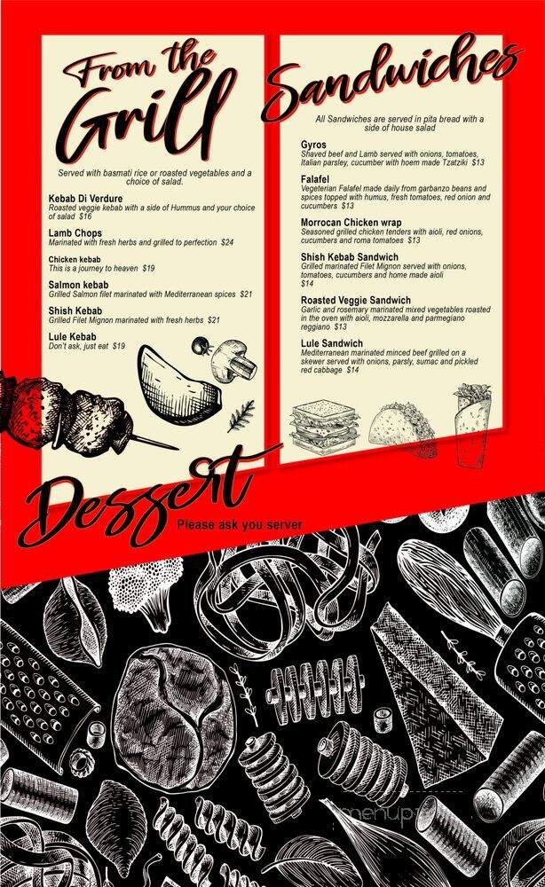 Sebastian's Mediterranean - San Pedro, CA menu_pic