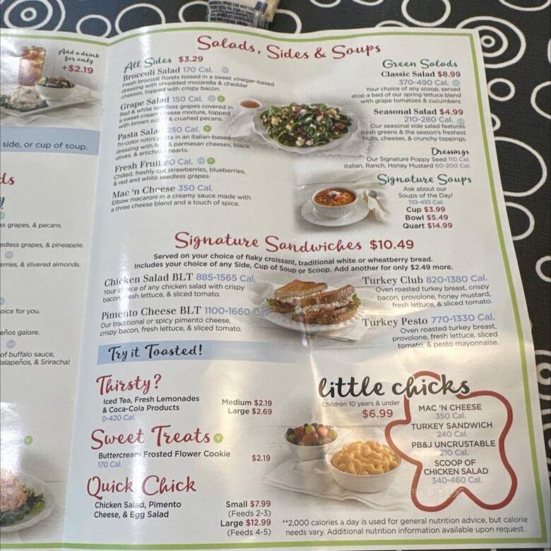 Chicken Salad Chick - Estero, FL menu_pic