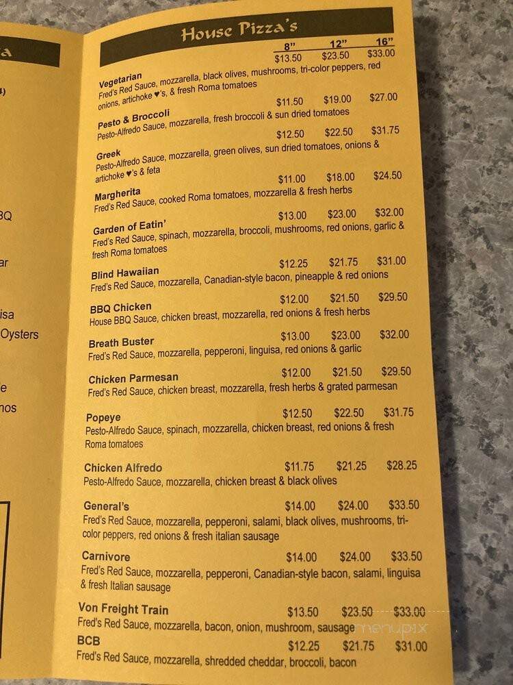 Blind Onion Pizza & Pub - Portland, OR menu_pic