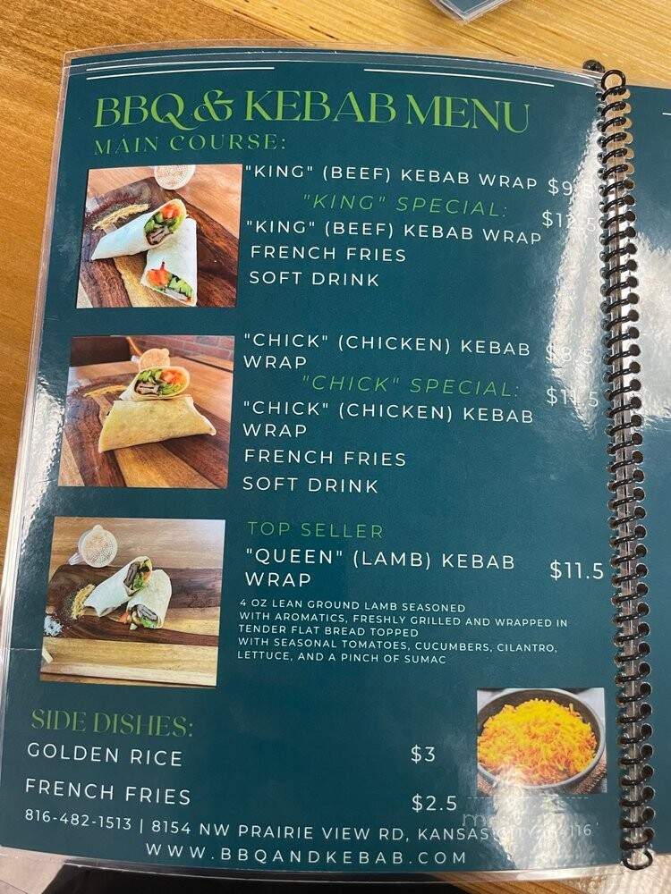 BBQ & Kebab - Kansas City, MO menu_pic