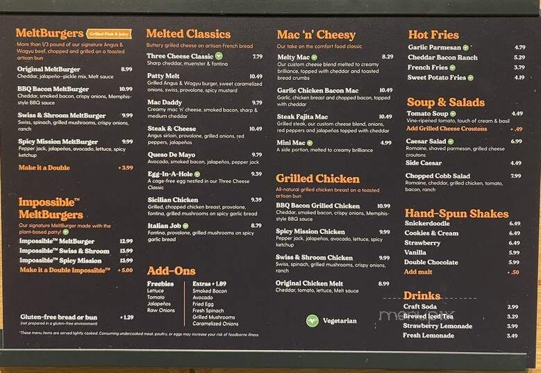 The Melt - West Hollywood, CA menu_pic