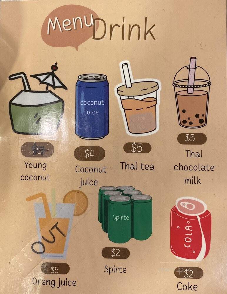 Radna Silom - Los Angeles, CA menu_pic