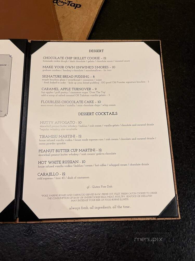 Unwine'D & Tap - Suwanee, GA menu_pic