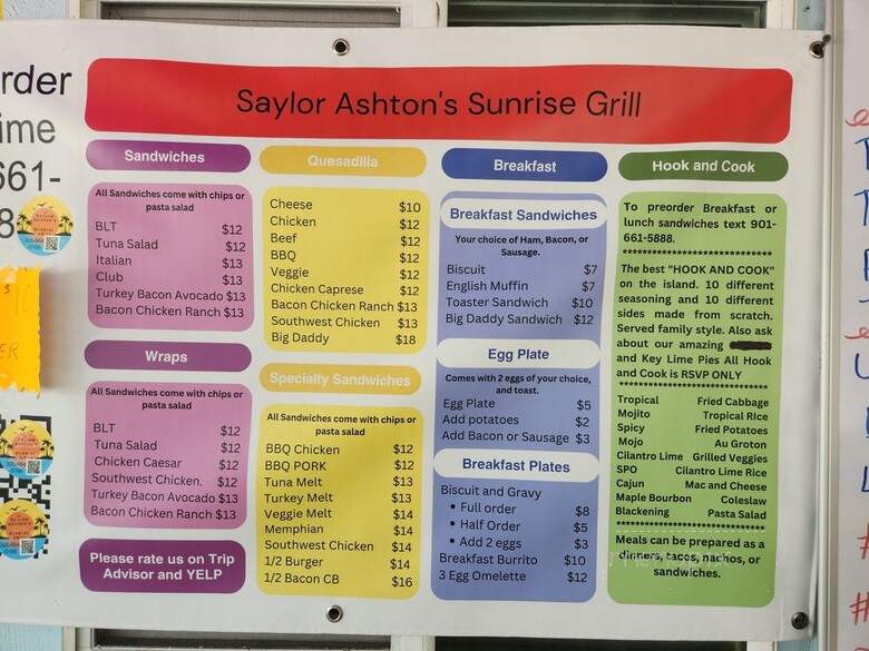 Saylor Ashton's Sunrise Grill - Islamorada, FL