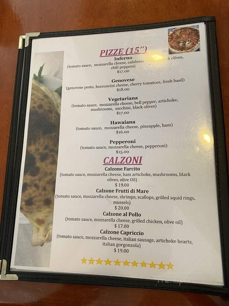 Del Piacere - Ottawa, ON menu_pic