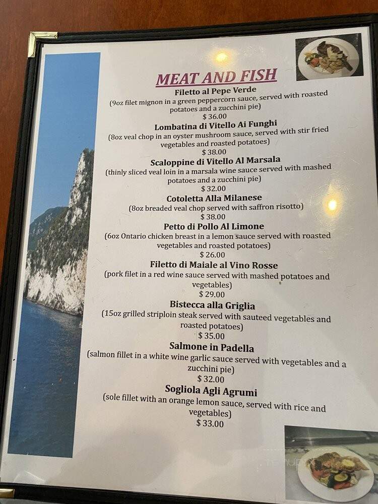 Del Piacere - Ottawa, ON menu_pic