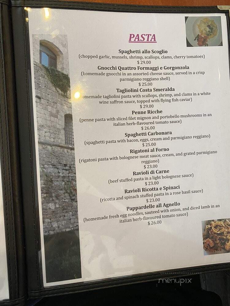 Del Piacere - Ottawa, ON menu_pic